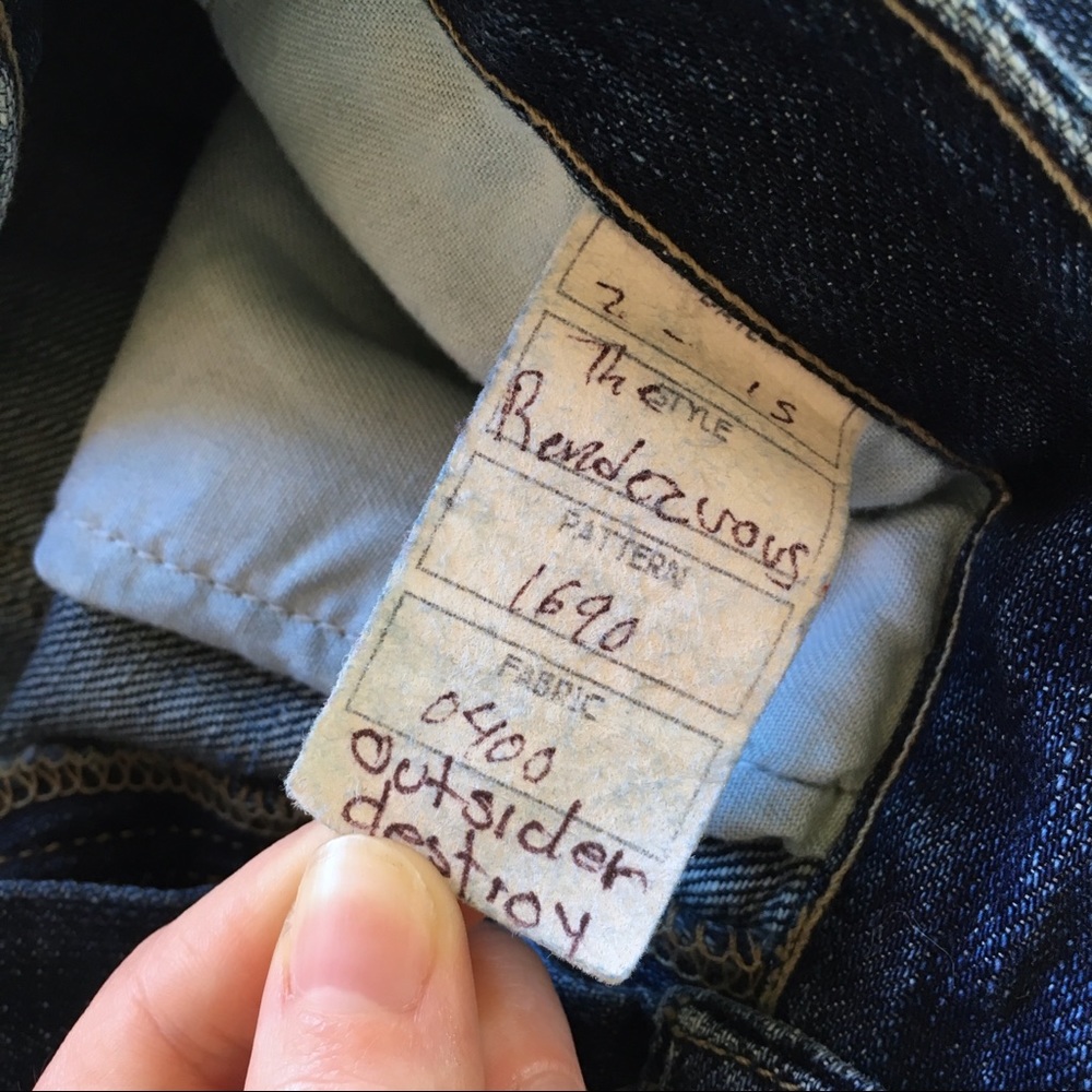 Current/Elliott | Rendezvous Dark Distressed Dest… - image 7